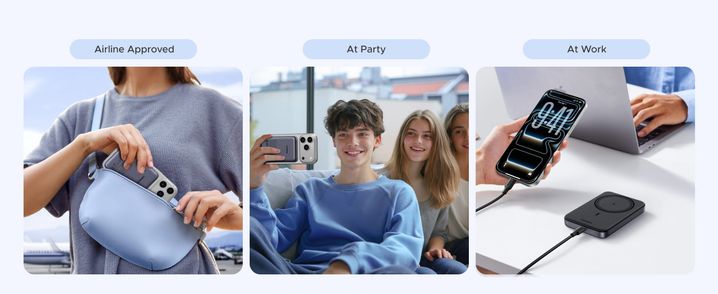 UGREEN 10,000mAh Magnetic Power Bank for iphone 17-12 Series