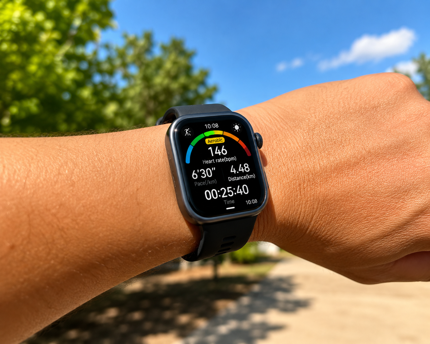 HUAWEI WATCH FIT 4 Pro Outdoor Display Visibility