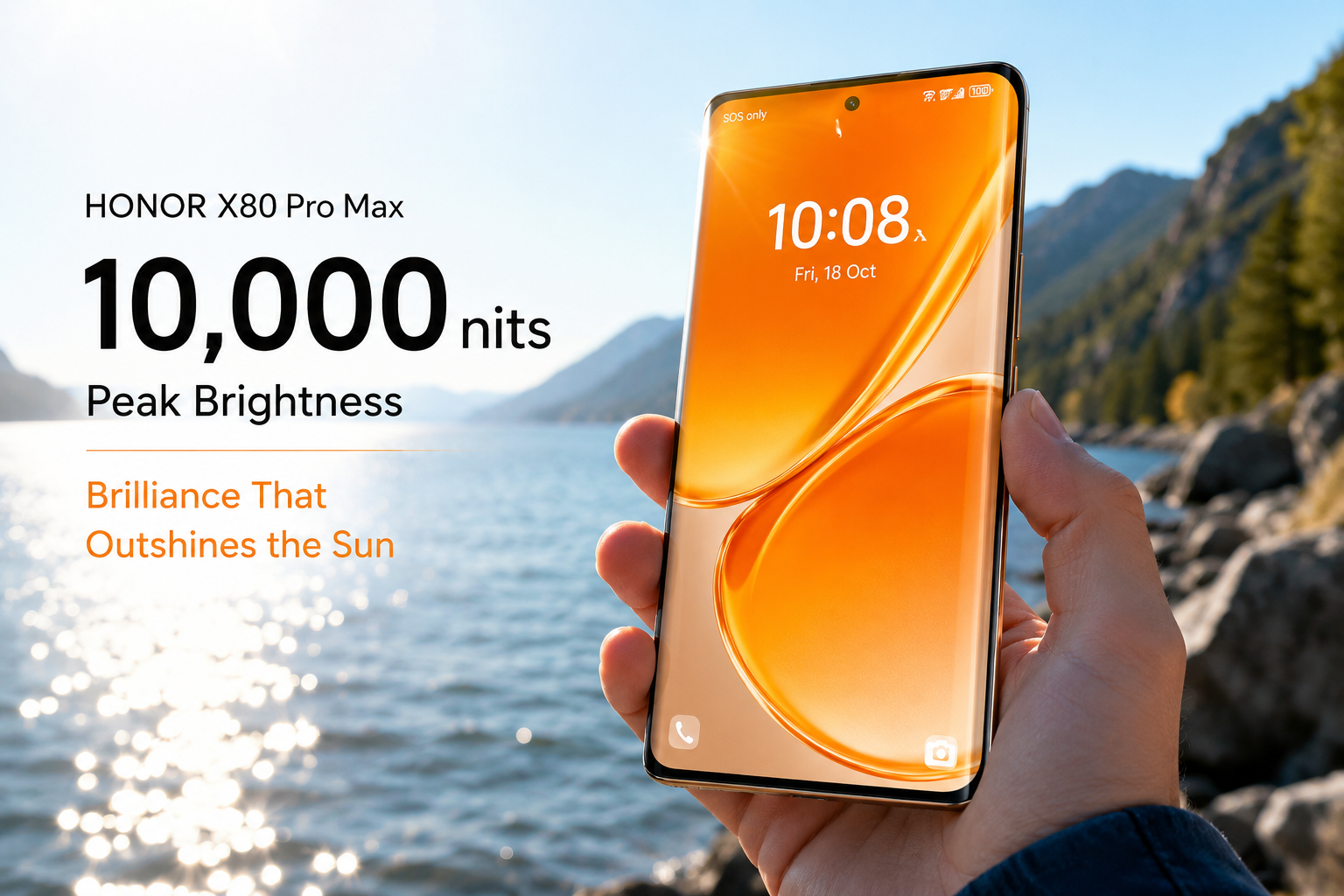 Honor X80 Pro Max Price in Nepal-display